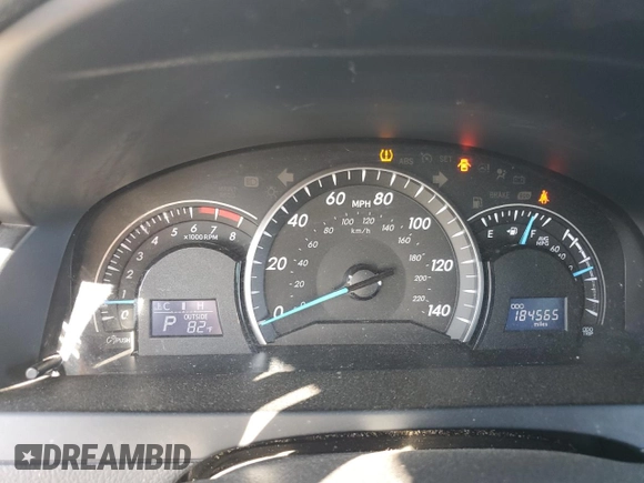 2015 Toyota Camry XLE with VIN 4T1BF1FKXFU973700, listed as a Copart auction lot 51229335 with 184,565 mi miles and Salvage Title. Bid and sale history available at carsss.com. Image 9.