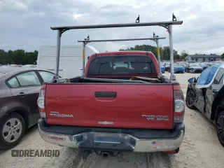 2010 Toyota Tacoma PreRunner z VIN 3TMJU4GN2AM106935, wystawiony jako Copart lot #55923065 z przebiegiem Nie podano mil oraz Szkoda całkowita • Salvage title. Historia ofert i sprzedaży dostępna na DreamBid. Obrazek 6.