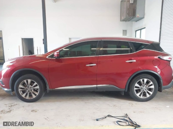 2016 Nissan Murano S with VIN 5N1AZ2MG5GN116476, listed as a IAAI auction lot 41387927 with 222,290 mi miles. Bid and sale history available at carsss.com. Image 13.