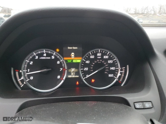 2017 Acura TLX V6 w/Technology Pkg with VIN 19UUB3F54HA000008, listed as a Copart auction lot 86478104 with 100,108 mi miles and Salvage Title. Bid and sale history available at carsss.com. Image 9.
