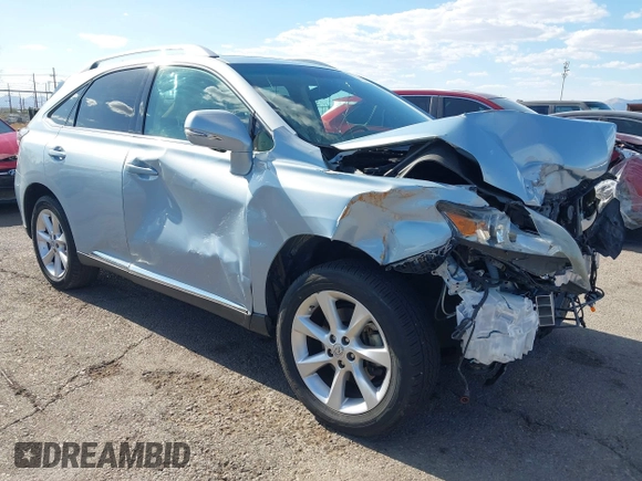 2010 Lexus RX 350 with VIN 2T2ZK1BA0AC008549, listed as a IAAI auction lot 42233251 with 124,021 mi miles and . Bid and sale history available at DreamBid. Image 1.