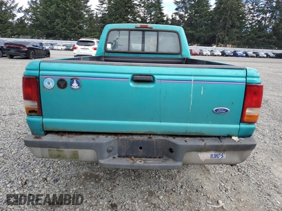 1994 Ford Ranger Splash with VIN 1FTCR10A0RPA30220, listed as a Copart auction lot 68889784 with 60,739 mi miles and Clean Title. Bid and sale history available at DreamBid. Image 6.