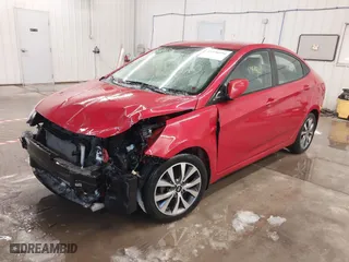 2017 Hyundai Accent SE with VIN KMHCT4AE2HU247719, listed as a IAAI auction lot 41590504 with 118,410 mi miles. Bid and sale history available at carsss.com. Image 2.