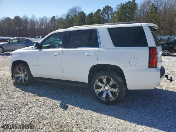 2018 Chevrolet Tahoe LT with VIN 1GNSCBKC8JR250755, listed as a Copart auction lot 45945785 with 150,793 mi miles and Salvage Title. Bid and sale history available at carsss.com. Image 2.