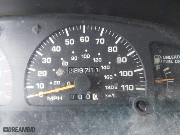 1997 Toyota 4Runner with VIN JT3GM84R3V0009605, listed as a IAAI auction lot 41493365 with 229,711 mi miles. Bid and sale history available at carsss.com. Image 7.