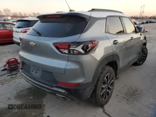 2023 Chevrolet TrailBlazer ACTIV with VIN KL79MSSL4PB037630, listed as a Copart auction lot 84114044 with 49,302 mi miles and Salvage Title. Bid and sale history available at DreamBid. Image 3.