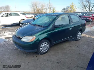 2000 Toyota ECHO with VIN JTDAT1238Y5008595, listed as a IAAI auction lot 41867974 with 276,313 mi miles. Bid and sale history available at carsss.com. Image 2.