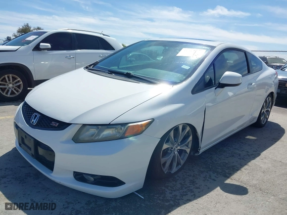 2012 Honda Civic Cpe Si with VIN 2HGFG4A51CH708198, listed as a IAAI auction lot 41782185 with 110,719 mi miles. Bid and sale history available at carsss.com. Image 17.