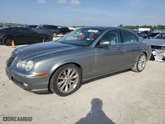 2003 Jaguar S-Type with VIN SAJEA01T73FM88619, listed as a Copart auction lot 45848435 with NaN miles and Clean Title. Bid and sale history available at carsss.com. Image 1.