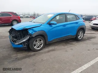 2019 Hyundai Kona SE with VIN KM8K12AA4KU227000, listed as a IAAI auction lot 41106840 with 143,657 mi miles. Bid and sale history available at carsss.com. Image 17.