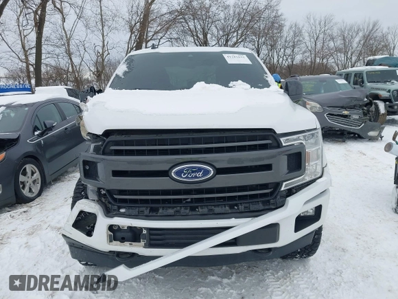 2020 Ford F-150 XL with VIN 1FTFX1E5XLKE18638, listed as a IAAI auction lot 41281632 with 102,146 mi miles. Bid and sale history available at carsss.com. Image 12.