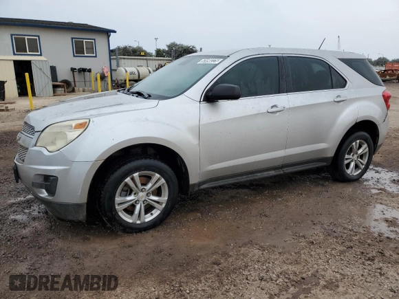 2013 Chevrolet Equinox LS z VIN 2GNALBEK6D1158149, wystawiony jako Copart lot #52090225 z przebiegiem 114 971 mil mil oraz Czysty tytuł • Clean title. Historia ofert i sprzedaży dostępna na DreamBid. Obrazek 1.