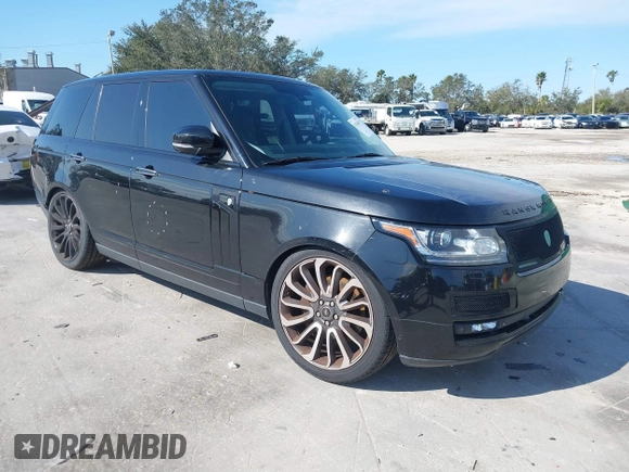 2014 Land Rover Range Rover Autobiography with VIN SALGV2EF3EA127229, listed as a IAAI auction lot 41336027 with 108,081 mi miles and . Bid and sale history available at DreamBid. Image 1.