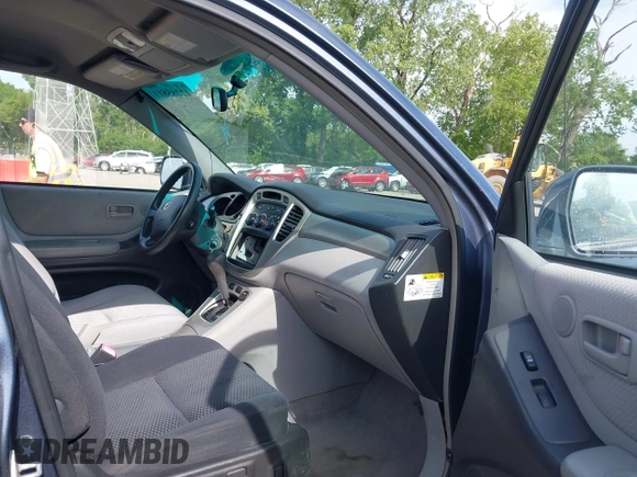 2006 Toyota Highlander w/3rd Row z VIN JTEEP21A460169785, wystawiony jako IAAI lot #42285811 z przebiegiem 254 648 mil mil oraz . Historia ofert i sprzedaży dostępna na DreamBid. Obrazek 5.