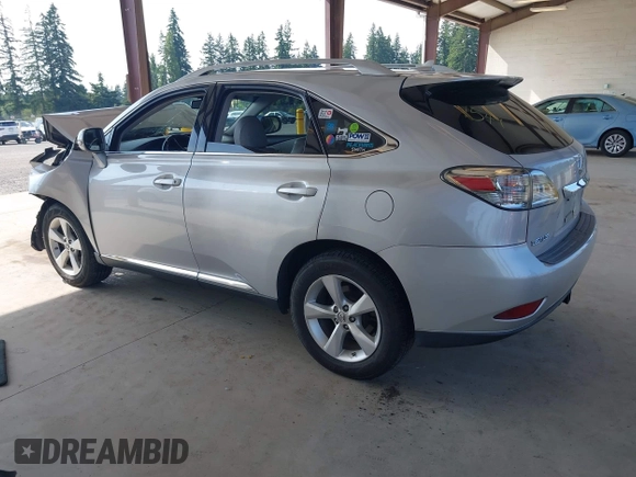 2010 Lexus RX 350 with VIN 2T2BK1BA0AC051547, listed as a IAAI auction lot 42570167 with Not provided miles and . Bid and sale history available at DreamBid. Image 3.