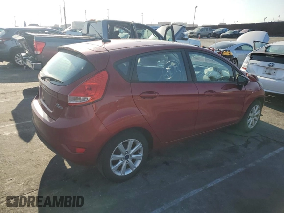 2013 Ford Fiesta SE with VIN 3FADP4EJ6DM144375, listed as a Copart auction lot 52124605 with 96,968 mi miles and Salvage Title. Bid and sale history available at carsss.com. Image 3.