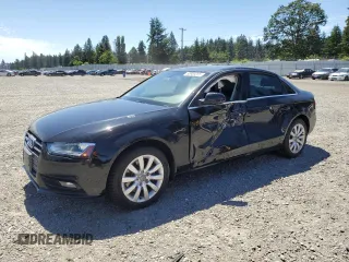 2013 Audi A4 Premium z VIN WAUAFAFL0DN049585, wystawiony jako Copart lot #58939255 z przebiegiem 42 812 mil mil oraz Szkoda całkowita • Salvage title. Historia ofert i sprzedaży dostępna na DreamBid. Obrazek 1.