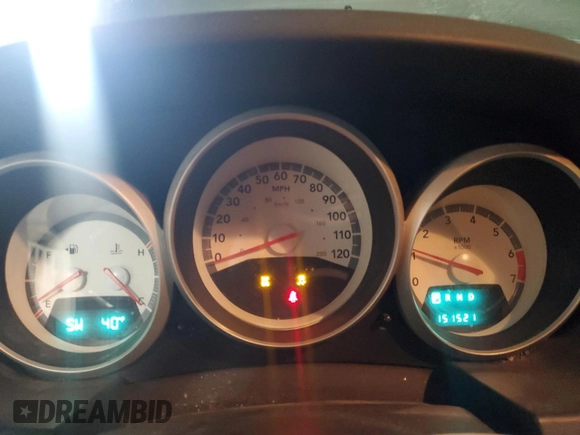 2010 Dodge Grand Caravan Hero with VIN 2D4RN3D14AR438334, listed as a Copart auction lot 45328305 with 151,521 mi miles and Salvage Title. Bid and sale history available at DreamBid. Image 9.