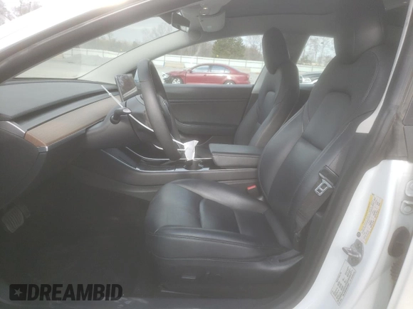 2020 Tesla Model 3 Long Range with VIN 5YJ3E1EBXLF636977, listed as a Copart auction lot 49852305 with 65,236 mi miles and Salvage Title. Bid and sale history available at carsss.com. Image 7.