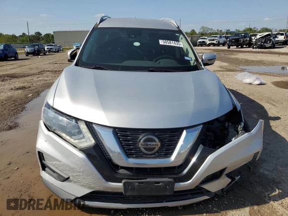 2019 Nissan Rogue SV with VIN 5N1AT2MTXKC827495, listed as a Copart auction lot 50581435 with 103,692 mi miles and Salvage Title. Bid and sale history available at carsss.com. Image 5.