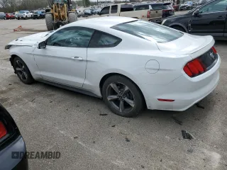 2016 Ford Mustang V6 with VIN 1FA6P8AM7G5241479, listed as a Copart auction lot 50695455 with 117,745 mi miles and Salvage title. Bid and sale history available at DreamBid. Image 2.