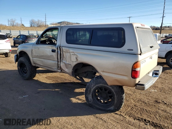 1999 Toyota Tacoma with VIN 4TAPM62N0XZ546880, listed as a Copart auction lot 88327105 with 234,164 mi miles and Salvage Title. Bid and sale history available at DreamBid. Image 2.