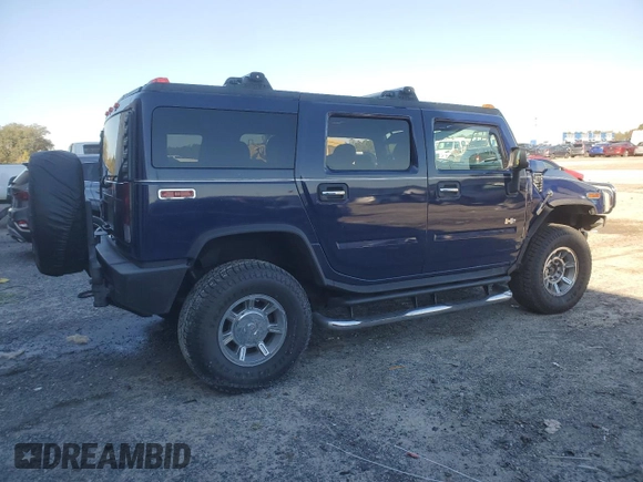 2007 Hummer H2 SUV z VIN 5GRGN23U07H104802, wystawiony jako Copart lot #41957875 z przebiegiem 161 755 mil mil oraz Szkoda całkowita • Salvage title. Historia ofert i sprzedaży dostępna na DreamBid. Obrazek 3.
