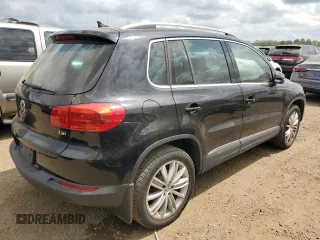 2016 Volkswagen Tiguan R-Line with VIN WVGAV7AX1GW514727, listed as a Copart auction lot 65925595 with 87,012 mi miles and Clean title. Bid and sale history available at DreamBid. Image 3.