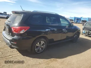 2017 Nissan Pathfinder SV with VIN 5N1DR2MM0HC643292, listed as a Copart auction lot 49462315 with 100,389 mi miles and Clean Title. Bid and sale history available at carsss.com. Image 3.
