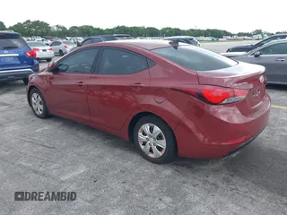 2016 Hyundai Elantra SE with VIN 5NPDH4AE1GH755960, listed as a IAAI auction lot 42763494 with 127,684 mi miles and . Bid and sale history available at DreamBid. Image 3.