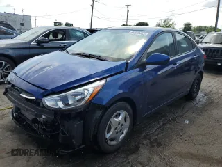 2017 Hyundai Accent SE with VIN KMHCT4AE6HU217204, listed as a Copart auction lot 62263483 with 76,428 mi miles. Bid and sale history available at carsss.com. Image 1.