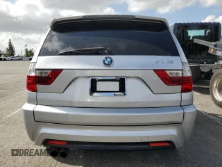 2008 BMW X3 3.0si with VIN WBXPC93448WJ05824, listed as a Copart auction lot 51769025 with 111,121 mi miles and Salvage Title. Bid and sale history available at carsss.com. Image 6.