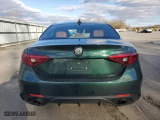 2021 Alfa Romeo Giulia Ti with VIN ZARFANBN7M7645731, listed as a Copart auction lot 87055044 with 122,395 mi miles and Salvage Title. Bid and sale history available at carsss.com. Image 6.