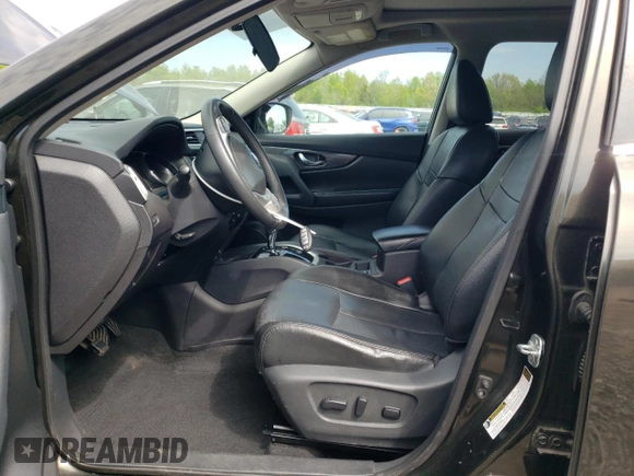 2015 Nissan Rogue SV with VIN 5N1AT2MV5FC892245, listed as a Copart auction lot 54838525 with 77,247 mi miles and Salvage Title. Bid and sale history available at DreamBid. Image 7.