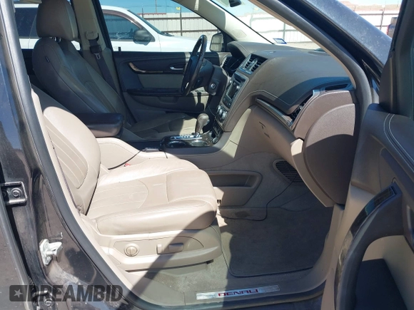 2014 GMC Acadia Denali with VIN 1GKKRTKD1EJ158482, listed as a IAAI auction lot 41826579 with 167,043 mi miles. Bid and sale history available at carsss.com. Image 5.