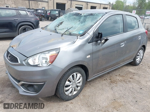 2017 Mitsubishi Mirage ES with VIN ML32A3HJ3HH022451, listed as a IAAI auction lot 42268192 with 45,565 mi miles and . Bid and sale history available at DreamBid. Image 2.