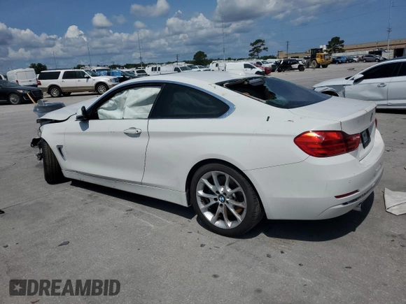 2014 BMW 4 Series 435i с VIN WBA3R1C52EF729134, выставлен на аукционе Copart как лот 59146235 с пробегом Не указан миль и Списание • Salvage title. История ставок и продаж доступна на DreamBid. Изображение 2.
