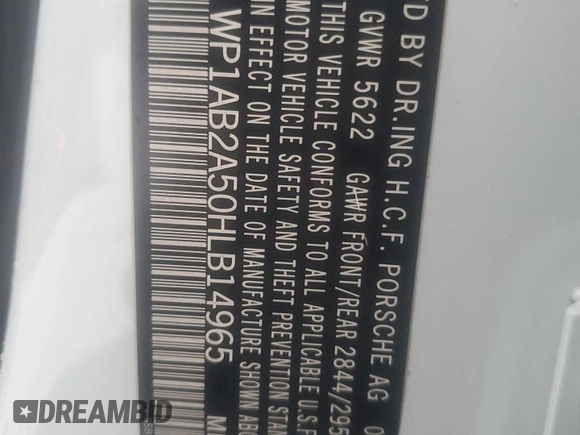 2017 Porsche Macan S z VIN WP1AB2A50HLB14965, wystawiony jako Copart lot #89168745 z przebiegiem 106 456 mil mil oraz Szkody całkowita. Historia ofert i sprzedaży dostępna na DreamBid. Obrazek 15.