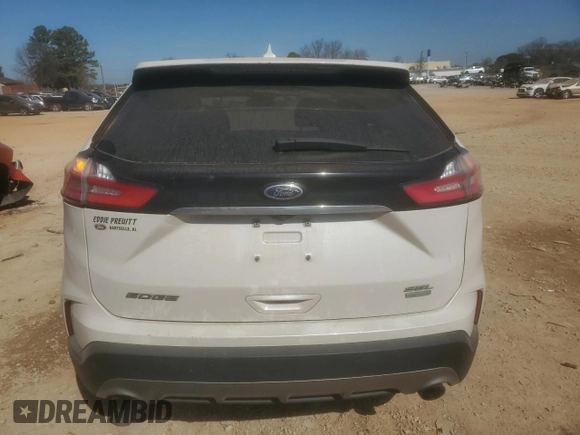 2019 Ford Edge SEL with VIN 2FMPK3J92KBB00766, listed as a Copart auction lot 46749035 with 66,144 mi miles and Salvage title. Bid and sale history available at DreamBid. Image 6.