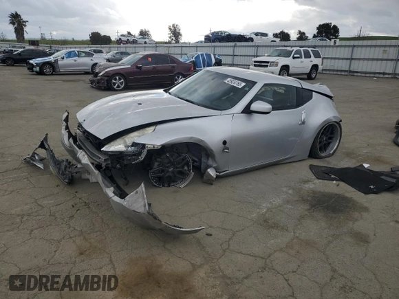 2011 Nissan 370Z with VIN JN1AZ4EH4BM555242, listed as a Copart auction lot 48924765 with 103,116 mi miles and Salvage Title. Bid and sale history available at carsss.com. Image 1.