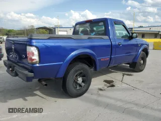 2002 Ford Ranger XL with VIN 1FTYR10U02PB37452, listed as a Copart auction lot 52814135 with 227,375 mi miles and Salvage Title. Bid and sale history available at carsss.com. Image 3.