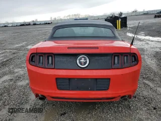 2014 Ford Mustang V6 with VIN 1ZVBP8EM9E5220341, listed as a Copart auction lot 51647565 with Not Provided miles and Clean Title. Bid and sale history available at carsss.com. Image 6.
