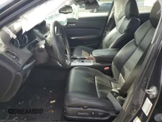 2015 Acura TLX V6 with VIN 19UUB2F36FA017785, listed as a Copart auction lot 55942425 with Not provided miles and Salvage title. Bid and sale history available at DreamBid. Image 7.