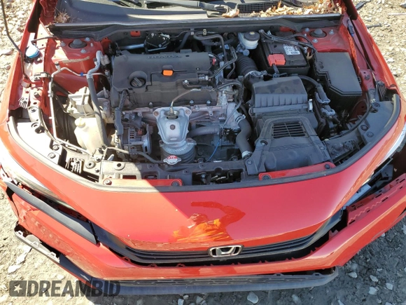 2022 Honda Civic Sedan Sport with VIN 2HGFE2F5XNH503517, listed as a Copart auction lot 49623385 with 66,450 mi miles and Salvage Title. Bid and sale history available at carsss.com. Image 13.