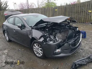 2018 Mazda 3 Sport with VIN 3MZBN1U77JM225616, listed as a IAAI auction lot 41967160 with 69,236 mi miles and . Bid and sale history available at DreamBid. Image 1.