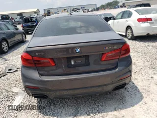 2020 BMW 5 Series M550i xDrive with VIN WBAJS7C08LCD82431, listed as a Copart auction lot 59518835 with 33,184 mi miles and Salvage title. Bid and sale history available at DreamBid. Image 6.