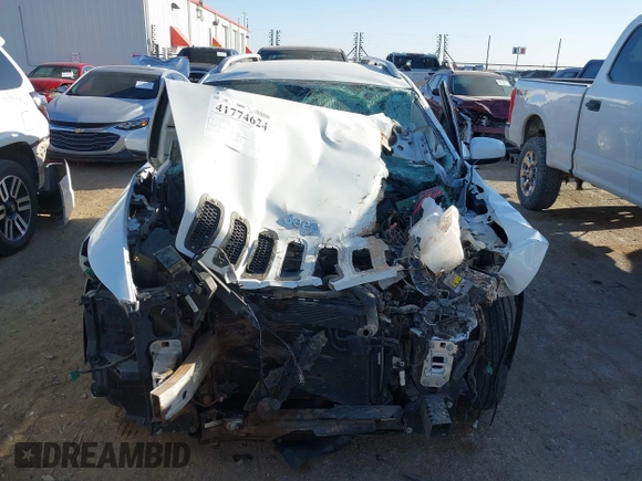 2016 Jeep Cherokee Altitude with VIN 1C4PJLCB8GW230578, listed as a IAAI auction lot 41774624 with Not provided miles and . Bid and sale history available at DreamBid. Image 12.