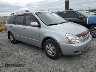 2010 Kia Sedona LX with VIN KNDMG4C3XA6359266, listed as a Copart auction lot 49822195 with 168,169 mi miles and Salvage Title. Bid and sale history available at carsss.com. Image 4.