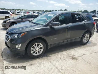 2018 Chevrolet Equinox LT with VIN 2GNAXJEV1J6176663, listed as a Copart auction lot 57044275 with 87,223 mi miles and Salvage title. Bid and sale history available at DreamBid. Image 1.