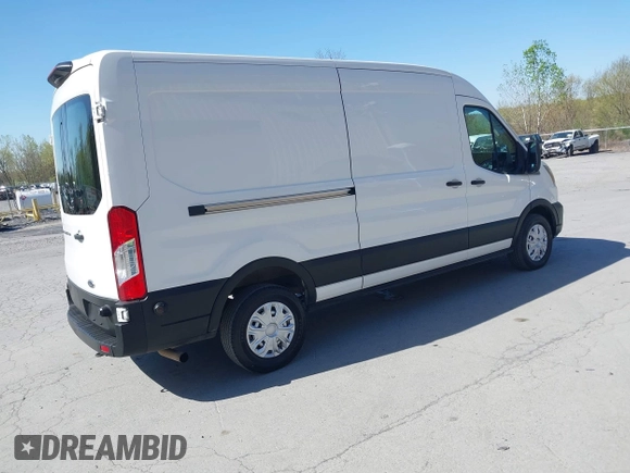 2020 Ford Transit Cargo with VIN 1FTBR1C85LKA60760, listed as a IAAI auction lot 42150857 with 52,548 mi miles. Bid and sale history available at carsss.com. Image 4.